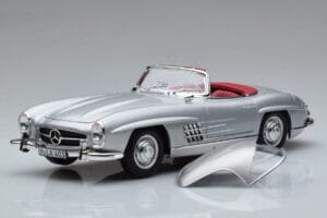 Mercedes 300 SL W198 Roadster Norev 1:18 183890 Metaal — afbeelding 3 van 10