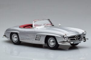 Mercedes 300 SL W198 Roadster Norev 1:18 183890 Metaal — afbeelding 8 van 10