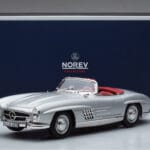 Mercedes 300 SL W198 Roadster Norev 1:18 183890 Metaal - image 10 of 10