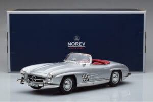Mercedes 300 SL W198 Roadster Norev 1:18 183890 Metaal — afbeelding 10 van 10