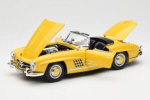 Mercedes 300 SL W198 Roadster Geel Norev 1:18 B66040669 Metaal — afbeelding 2 van 8