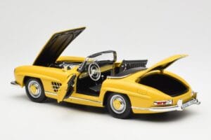 Mercedes 300 SL W198 Roadster Geel Norev 1:18 B66040669 Metaal — afbeelding 5 van 8