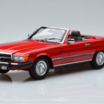 Mercedes 450 SL R107 US Versie Rood Norev 1:18