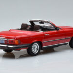Mercedes 450 SL R107 US Versie Rood Norev 1:18 - image 3 of 8
