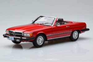 Mercedes 450 SL R107 US Versie Rood Norev 1:18
