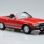 Mercedes 450 SL R107 US Versie Rood Norev 1:18 - image 6 of 8