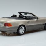Mercedes 500 SL R129 Smoke Zilver Norev 1:18 183719 Metaal - image 3 of 7