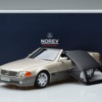 Mercedes 500 SL R129 Smoke Zilver Norev 1:18 183719 Metaal - image 7 of 7