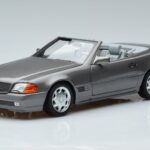 Mercedes 500 SL R129 Grijs Metallic Norev 1:18 183715 Metaal