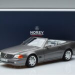 Mercedes 500 SL R129 Grijs Metallic Norev 1:18 183715 Metaal - image 7 of 7