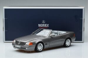 Mercedes 500 SL R129 Grijs Metallic Norev 1:18 183715 Metaal — afbeelding 7 van 7