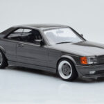 Mercedes 560 SEC C126 AMG Wide Body Grijs Otto 1:18 - image 4 of 6