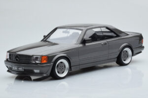 Mercedes 560 SEC C126 AMG Wide Body Grijs Otto 1:18