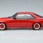Mercedes 560 SEC W126 Widebody Rood Otto 1:18 OT995 Hars - image 3 of 6