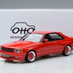 Mercedes 560 SEC W126 Widebody Rood Otto 1:18 OT995 Hars - image 6 of 6