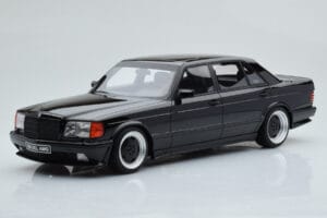 Mercedes 560 SEL AMG W126 Obsidian Zwart Otto 1:18 OT297