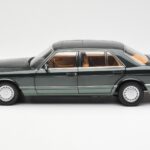 Mercedes 560 SEL W126 Night Groen Metallic Dealer Edition Norev 1:18 B66040626 - image 4 of 8