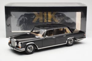 Mercedes 600 SWB W100 Zwart KK-Scale 1:18 180601 Metaal — afbeelding 6 van 6
