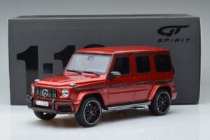 Mercedes AMG G63 W464 Asia Edition Rood GT Spirit 1:18 CLDC010 Hars — afbeelding 6 van 6