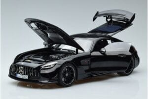 Mercedes AMG GT C190 Black Series Zwart Norev 1:18 183900 Metaal — afbeelding 2 van 7