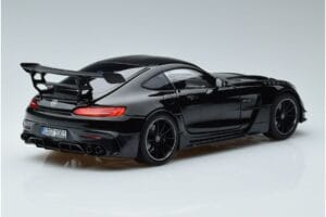 Mercedes AMG GT C190 Black Series Zwart Norev 1:18 183900 Metaal — afbeelding 3 van 7