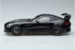 Mercedes AMG GT C190 Black Series Zwart Norev 1:18 183900 Metaal — afbeelding 4 van 7