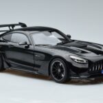 Mercedes AMG GT C190 Black Series Zwart Norev 1:18 183900 Metaal - image 5 of 7