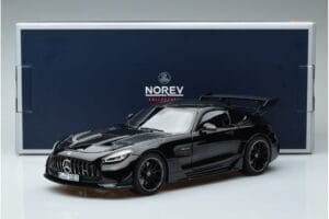 Mercedes AMG GT C190 Black Series Zwart Norev 1:18 183900 Metaal — afbeelding 7 van 7