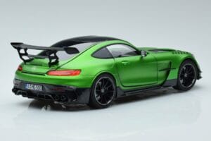 Mercedes AMG GT C190 Black Series Groen Hell Magno Gelimiteerde Editie Norev 1:18 183903 Metaal — afbeelding 3 van 7