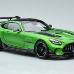 Mercedes AMG GT C190 Black Series Groen Hell Magno Gelimiteerde Editie Norev 1:18 183903 Metaal - image 5 of 7