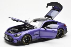 Mercedes AMG GT Black Series Paars Asia Exclusive Norev 1:18 183907 Metaal — afbeelding 2 van 8
