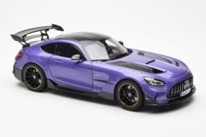 Mercedes AMG GT Black Series Paars Asia Exclusive Norev 1:18 183907 Metaal — afbeelding 6 van 8