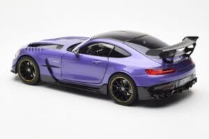 Mercedes AMG GT Black Series Paars Asia Exclusive Norev 1:18 183907 Metaal — afbeelding 7 van 8