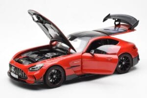 Mercedes AMG GT Black Series Rood Asia Exclusive Norev 1:18 183906 Metaal — afbeelding 2 van 8