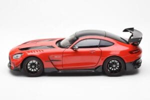Mercedes AMG GT Black Series Rood Asia Exclusive Norev 1:18 183906 Metaal — afbeelding 4 van 8
