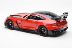 Mercedes AMG GT Black Series Rood Asia Exclusive Norev 1:18 183906 Metaal — afbeelding 7 van 8
