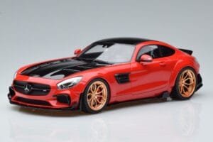 Mercedes AMG GT Prior Design C190 Rood GT Spirit 1:18 ZM104 Hars
