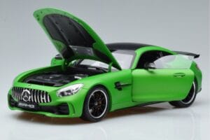 Mercedes AMG GT-R C190 Green Hell Magno Norev 1:18 B66960416 Metaal — afbeelding 2 van 7