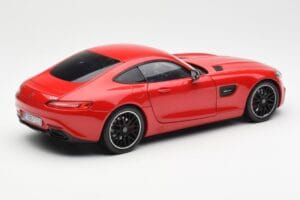 Mercedes AMG GT C190 Rood Norev 1:18 183496 Metaal — afbeelding 3 van 8