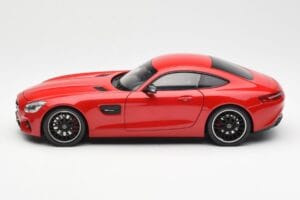 Mercedes AMG GT C190 Rood Norev 1:18 183496 Metaal — afbeelding 4 van 8