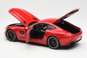 Mercedes AMG GT C190 Rood Norev 1:18 183496 Metaal — afbeelding 5 van 8