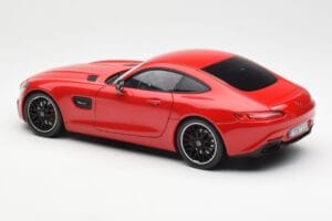 Mercedes AMG GT C190 Rood Norev 1:18 183496 Metaal — afbeelding 7 van 8