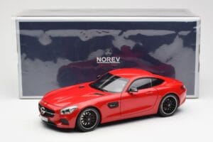 Mercedes AMG GT C190 Rood Norev 1:18 183496 Metaal — afbeelding 8 van 8