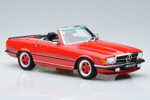 Mercedes AMG SL500 R107 Rood Otto 1:18 OT962 Hars — afbeelding 4 van 6