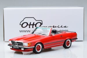 Mercedes AMG SL500 R107 Rood Otto 1:18 OT962 Hars — afbeelding 6 van 6