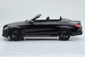 Mercedes Brabus 650 Cabriolet Zwart GT Spirit 1:18 GT206 Hars — afbeelding 3 van 6