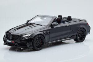 Mercedes Brabus 650 Cabriolet Zwart GT Spirit 1:18 GT206