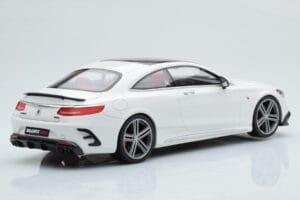 Mercedes Brabus 900 S-Class C222 Coupe Polar Wit GT Spirit 1:18 GT747 Hars — afbeelding 2 van 6