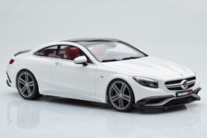 Mercedes Brabus 900 S-Class C222 Coupe Polar Wit GT Spirit 1:18 GT747 Hars — afbeelding 4 van 6