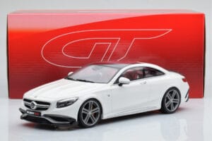 Mercedes Brabus 900 S-Class C222 Coupe Polar Wit GT Spirit 1:18 GT747 Hars — afbeelding 6 van 6